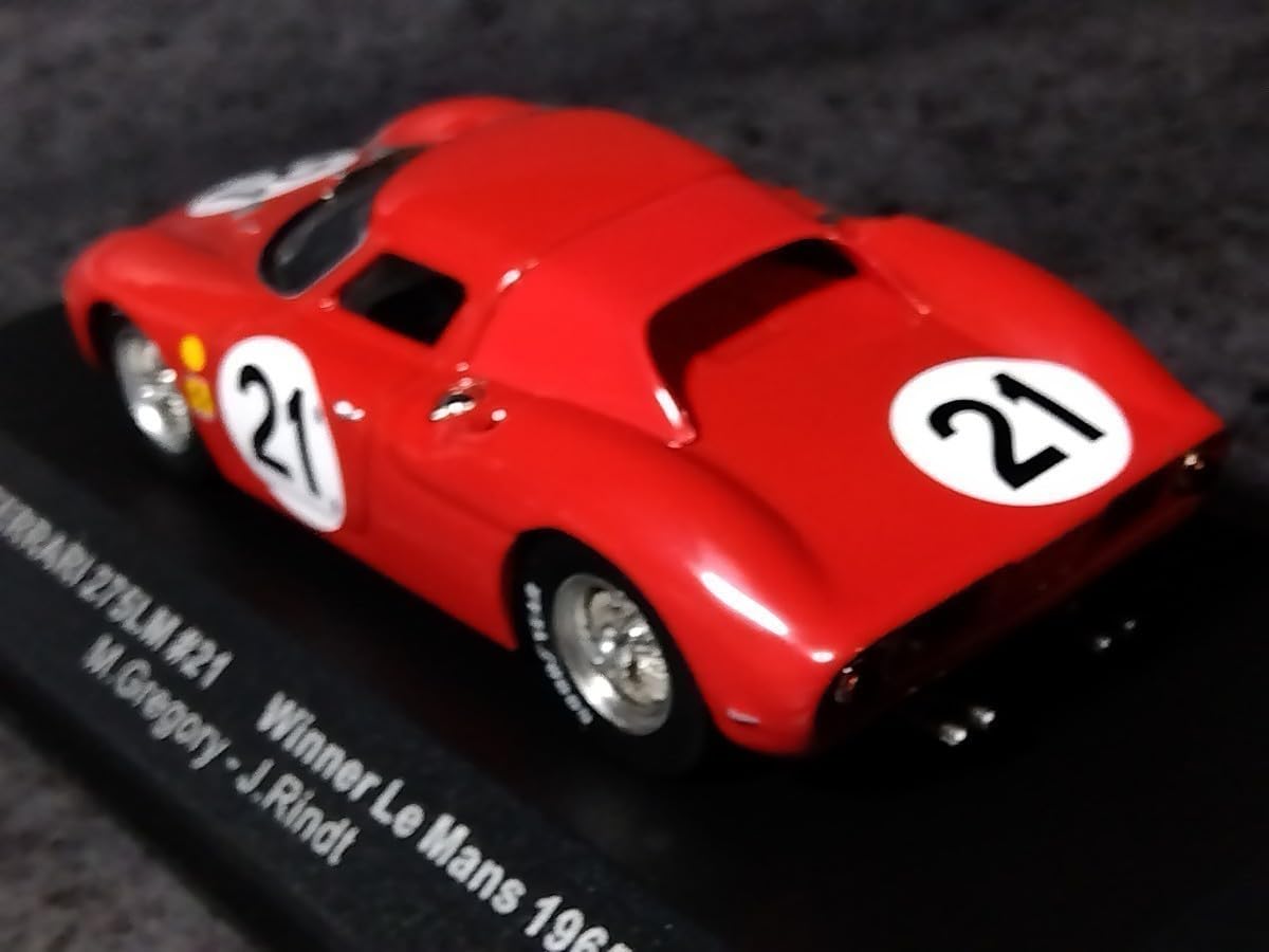 Amazon.co.jp: IXO 1/43 Ferrari 275LM 1965 Le Mans 24 Hour Winner